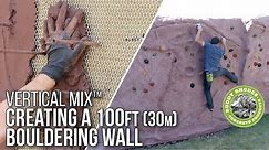 Creating a Bouldering Wall with Buddy Rhodes Vertical Mix™
