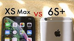 iPhone XS Max Vs iPhone 6S+ In 2019! (Speed Comparison) (iOS 13)