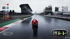 MotoGP 21 - Rain Gameplay (PC UHD) [4K60FPS]