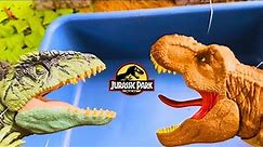 BIGGEST Dinosaurs Collection: Giant T-REX, Giganotosaurus, Spinosaurus, Indominus rex & more!