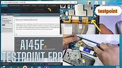 Samsung A14 A145F frp bypass in EUB mode/testpoint /android 13