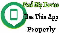 How To Use Google Find My Device App || Find and secure lost Android devices