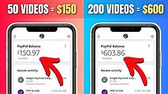 Get Paid $600 Per Day To Watch YouTube Videos (Earn FREE PayPal Money For Watching Online)