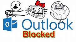 How to block spam emails using outlook. Tutorial
