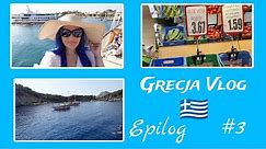 Grecja Vlog#3🇬🇷Rejs/Zatoka Anthony Quinn/Grecki supermarket/Powrót~Epilog