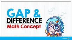Learn the Gap and Difference Concept [Fast!] | Practicle Math Made Easy 1