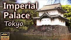 Around Tokyo Imperial Palace and surrounding areas Edo Castle / Tokyo; Japan / 4K HDR