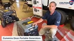 What is the best Portable Generator for your RV? Cummins Onan has three great options.