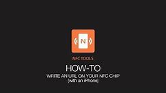 NFC Tools for iOS : How to write an URL on your NFC chip with an iPhone.