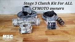 MSC CFMOTO Stage 3 Clutch Kit Detailed Overview For ALL CFMOTO Owners