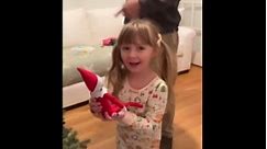 Little girl gets big surprise during a tearful goodbye to her 'Elf on the Shelf'