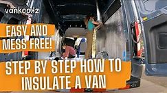 How To Insulate a Van Conversion | 3M Thinsulate and Reflectix Insulation