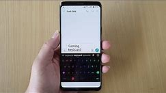 How to install Gaming keyboard app on Android phone