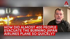 Speed of evacuation from Japan Airlines plane after Haneda crash ‘amazing’: Expert
