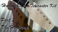 Harley Benton Telecaster Kit - Part 2 Shaping the Headstock