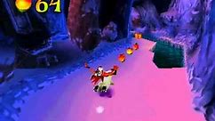 Crash Bandicoot 2: Cortex Strikes Back - Stage 13: Bear Down (100% Completed)