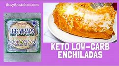 Keto Low Carb Enchiladas Crepini Egg White Thins Review ~ HOW DO THEY TASTE?