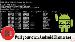 How to pull your own stock Android firmware from your device