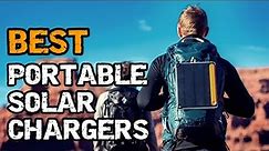 Best Portable Solar Chargers - backpacking gear