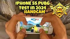 Omg😱 iPhone 5S Handcam Pubg Test In 2024 🔥IPhone 5s Pubg Mobile Gameplay