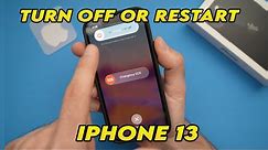 iPhone 13 & 13 Mini : How to Turn Off or Restart