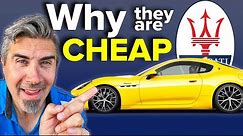 Why a Used Maserati Is So CHEAP