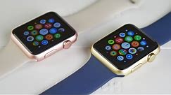 Apple Watch Sport - Gold & Rose Gold (Unboxing & Comparison)