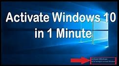 How To Activate Windows 10&11 in laptop Permanently With Genuine License Key