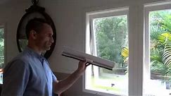 How to install retractable window fly screen tutorial DIY flyscreen