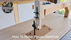 How To Make Jigsaw Table Machine //Jigsaw stabilizer//