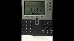 Factory Reset Cisco 7961
