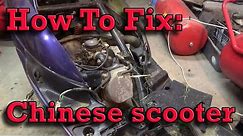 How To Fix a Chinese Scooter