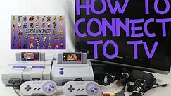 Super Nintendo Console - How To Hook Up SNES Console To My TV? - Step By Step Instructions