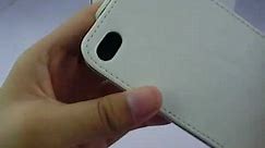 Best iPhone 4S 4 White Flip Leather Case Series Arrive