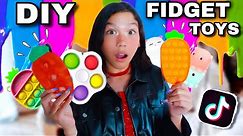 DIY Pop It Fidget Toys (How To Make Viral TikTok Fidget Toy At Home) **EASY** | Txunamy