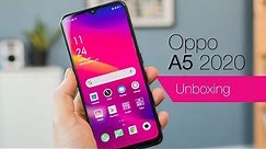 Oppo A5 2020 UK unboxing & first impressions