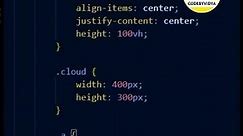 Create Cloud Icon || HTML & CSS 🔥