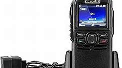 Retevis RB22 Digital Walkie Talkie Long Range,IP66 Waterproof Two Way Radio with SMS 1900mAh Rechargeable,Digital Analog 2 Way Radio with 4000CH(1 Pack)