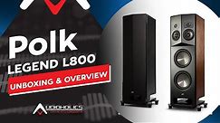 Polk L800 SDA Speaker Unboxing & Setup