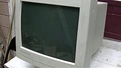 S&T 1993 NEC Multisync RGB CRT Monitors and 1985 RCA XL100 CTC118