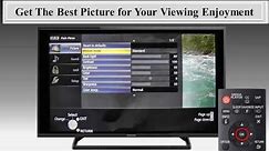 Panasonic - Television - Function - Connecting to external devices. Models listed in Description.