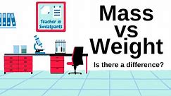 Mass vs Weight - Is there a difference?