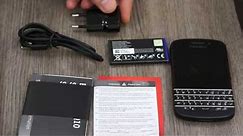 BlackBerry Q10 Unboxing video and hands on review - iGyaan