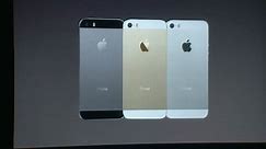 iPhone 5S to come in gold, gray, silver