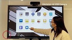 How to Set Up a Teleconference on a Hikvision Interactive Display