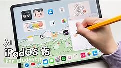 5 useful iPadOS 15 features for students! 🍎✨