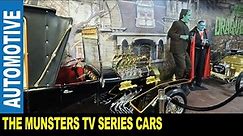 Cars from TV Series & movie The Munsters Coffin car & the Koach | Jarek in Volo Museum Illinois USA