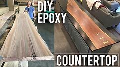 DIY Epoxy Countertop-How to Woodworking
