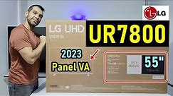 LG UR7800 Smart TV 4K Panel VA: UNBOXING Y REVIEW COMPLETA
