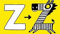 Z for Zebra - Learn to Draw ABC | Learn the Alphabet for Kids